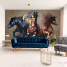 Fototapeta Trzy Biegnące Konie