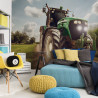 Fototapeta Pędzący Traktor