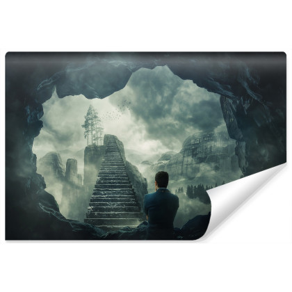 Fototapeta Schody W Świecie Fantasy