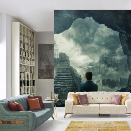 Fototapeta Schody W Świecie Fantasy