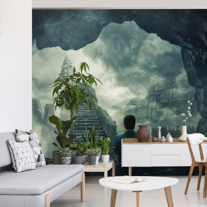 Fototapeta Schody W Świecie Fantasy