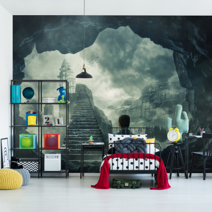 Fototapeta Schody W Świecie Fantasy