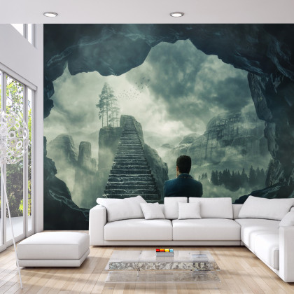 Fototapeta Schody W Świecie Fantasy