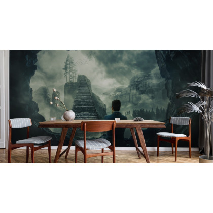 Fototapeta Schody W Świecie Fantasy