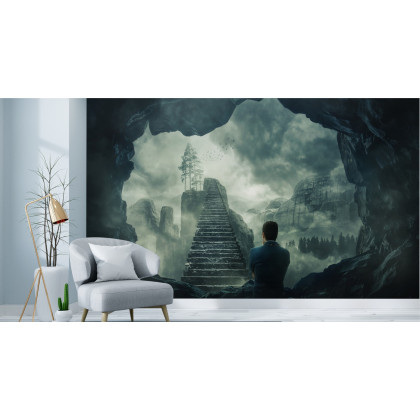 Fototapeta Schody W Świecie Fantasy