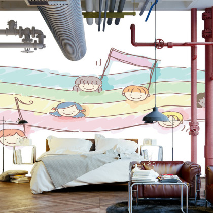 Fototapeta Kolorowe Nuty