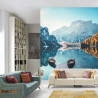 Fototapeta Jezioro Lago Di Braies We Włoszech