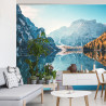 Fototapeta Jezioro Lago Di Braies We Włoszech
