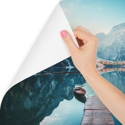 Fototapeta Jezioro Lago Di Braies We Włoszech