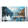 Fototapeta Jezioro Lago Di Braies We Włoszech