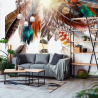 Fototapeta Piórka W Stylu Boho