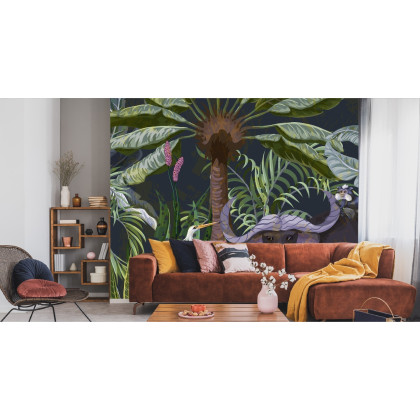 Fototapeta Zwierzęta Wśród Palm I Roślin