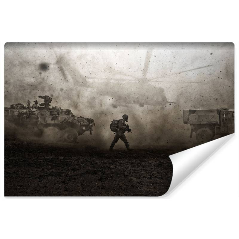 Fototapeta Wojsko Na Pustyni
