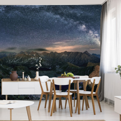 Fototapeta Droga Mleczna Nad Tatrami