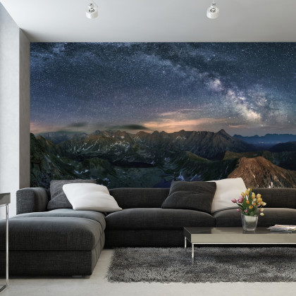 Fototapeta Droga Mleczna Nad Tatrami