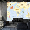 Fototapeta Dziecięca Mapa Vintage