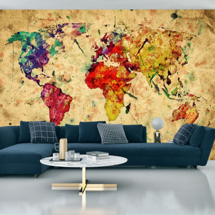 Fototapeta Mapa Świata