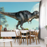 Fototapeta Dinozaur Na Skałach