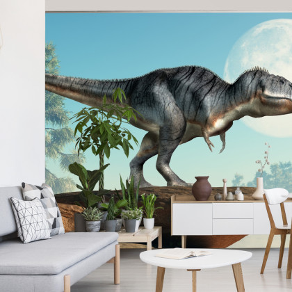 Fototapeta Dinozaur Na Skałach