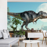 Fototapeta Dinozaur Na Skałach