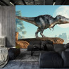 Fototapeta Dinozaur Na Skałach