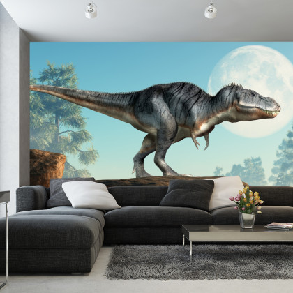 Fototapeta Dinozaur Na Skałach