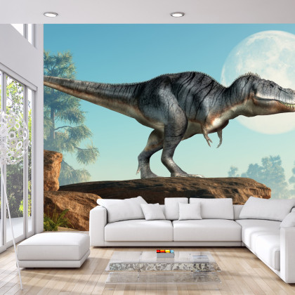 Fototapeta Dinozaur Na Skałach