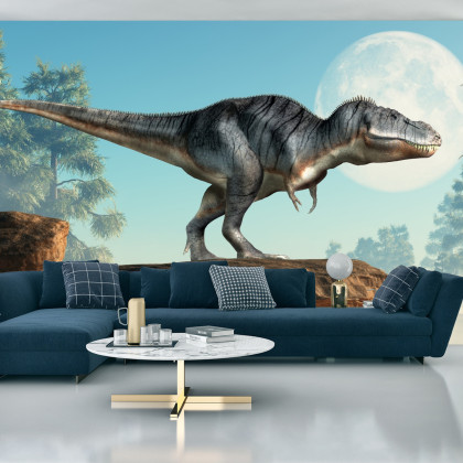 Fototapeta Dinozaur Na Skałach