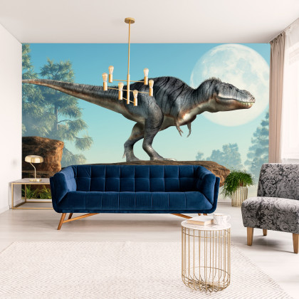 Fototapeta Dinozaur Na Skałach