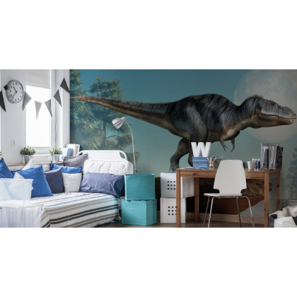 Fototapeta Dinozaur Na Skałach