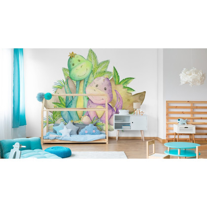 Fototapeta Małe Urocze Dinozaury
