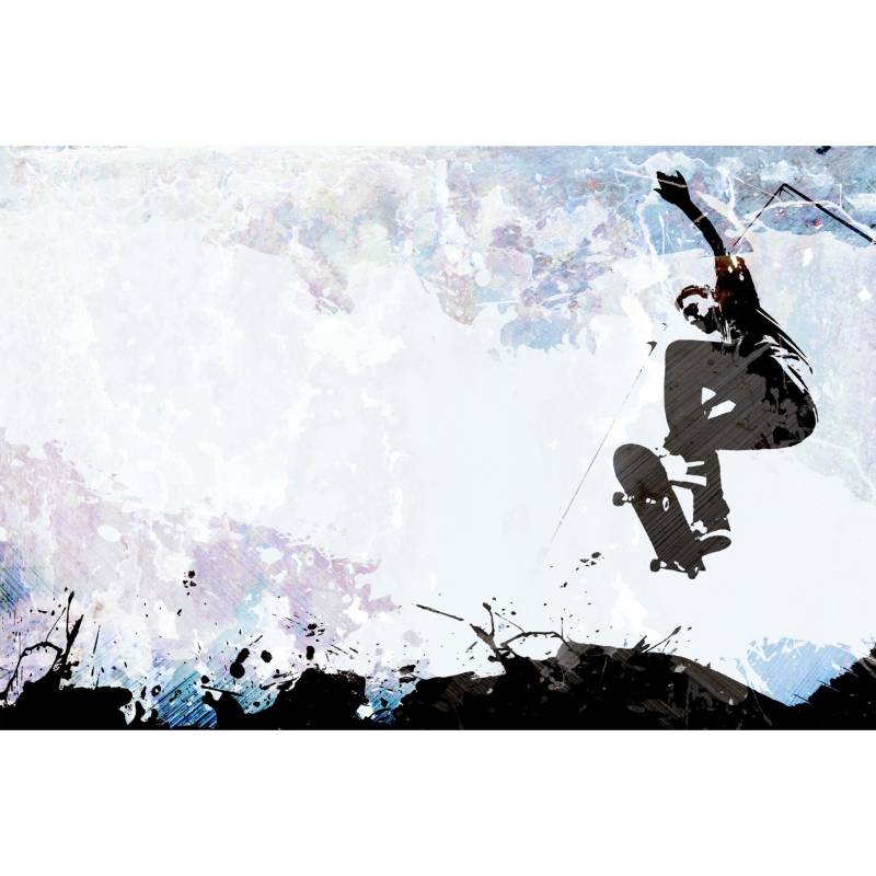 Fototapeta Skateboarding W Stylu Graficznym