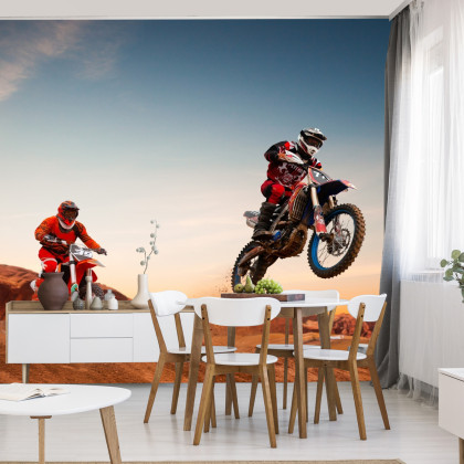 Fototapeta Motory Na Pustyni