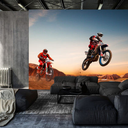 Fototapeta Motory Na Pustyni