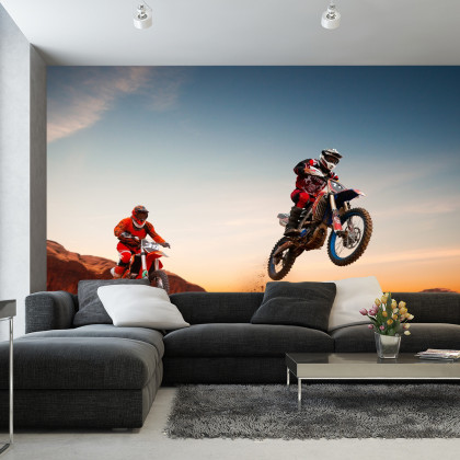 Fototapeta Motory Na Pustyni