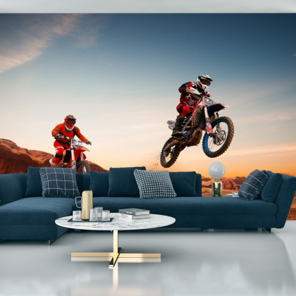 Fototapeta Motory Na Pustyni