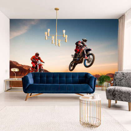 Fototapeta Motory Na Pustyni