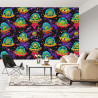 Fototapeta Kolorowe Zwariowane Ufo