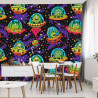 Fototapeta Kolorowe Zwariowane Ufo