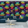 Fototapeta Kolorowe Zwariowane Ufo