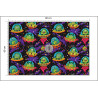 Fototapeta Kolorowe Zwariowane Ufo