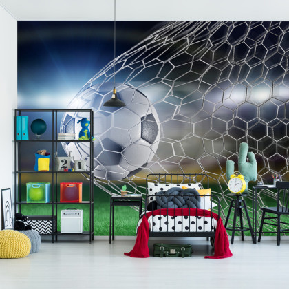 Fototapeta Piłka Nożna Gol 3D