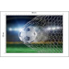 Fototapeta Piłka Nożna Gol 3D