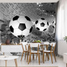 Fototapeta Piłka Nożna Puzzle 3D
