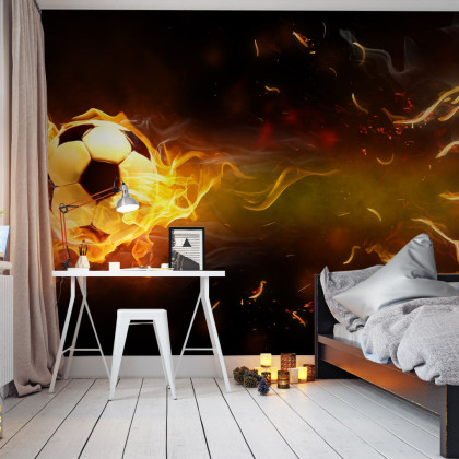 Fototapeta Piłkarska Sportowa Piłka