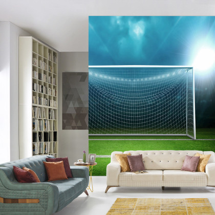 Fototapeta Piłkarska 3D Boisko