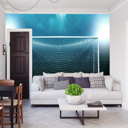 Fototapeta Piłkarska 3D Boisko