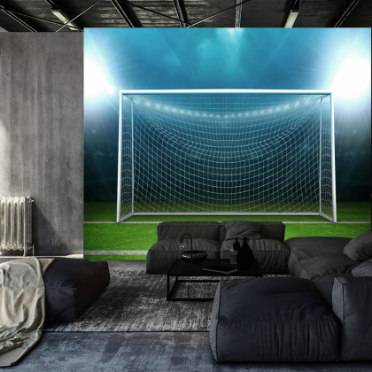 Fototapeta Piłkarska 3D Boisko