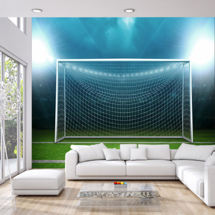 Fototapeta Piłkarska 3D Boisko