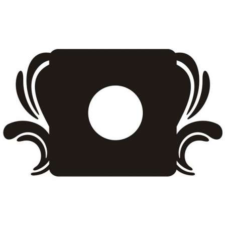 Naklejka dekoracyjna pod wyłącznik KX02 | Dekormania